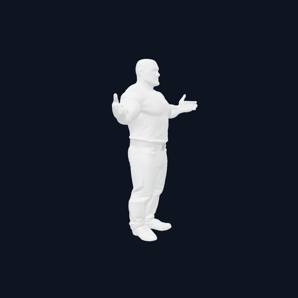 Realistic Male Character Rigged and Animated for D Games and Cinematics